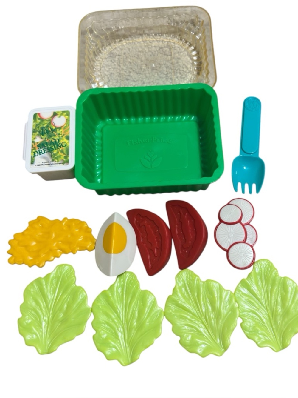 Vintage Fisher Price 1988 McDonald’s Garden Salad